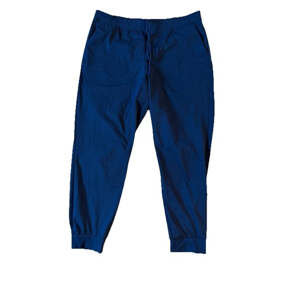 Uniqlo Airism Navy Blue Jogger Pants XXL Women Casual Stretch Dry Cool Pockets - Picture 1 of 4